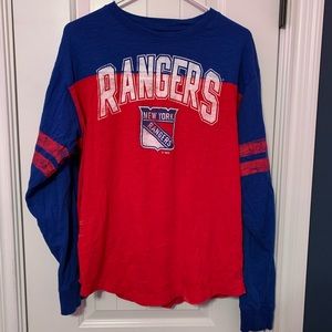 New York Rangers long sleeve tee